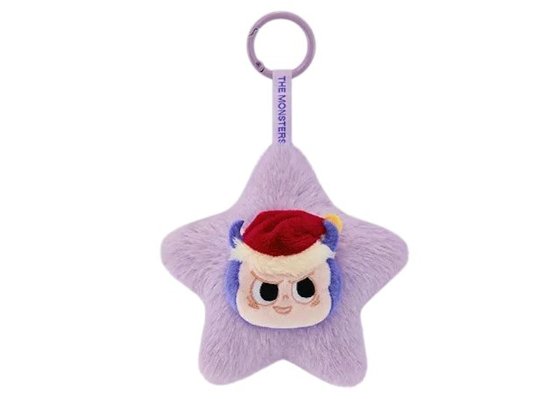 Pop Mart Labubu The Monsters Classic Series Sparkly Yaya Plush Pendant