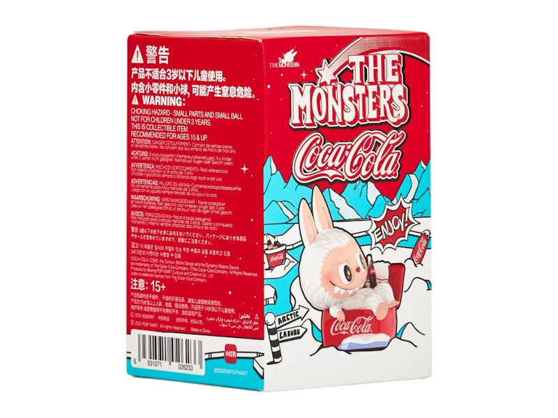 Pop Mart Labubu The Monsters Coca-Cola Series Figure Single Blind Box