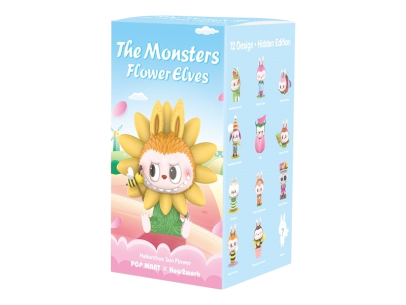Pop Mart Labubu The Monsters Flower Elves Series Single Blind Box