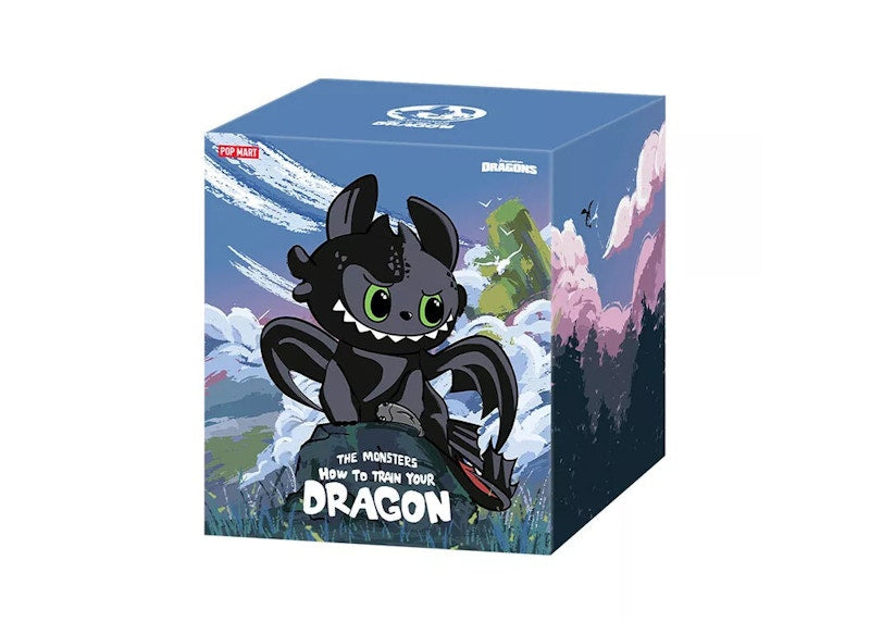 Pop Mart Labubu The Monsters How to Train Your Dragon Figurine Single Blind Box