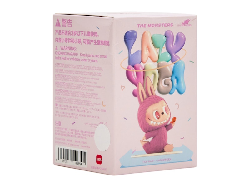Pop Mart Labubu The Monsters Lazy Yoga Series Figures Single Blind Box