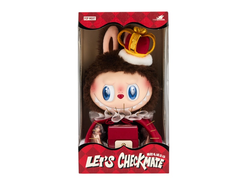 Pop Mart Labubu The Monsters Let's Checkmate Series Vinyl Plush Doll