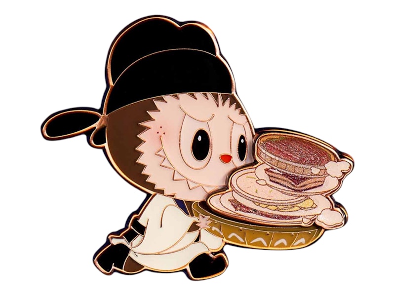 Pop Mart Labubu The Monsters Let's Have Fun Together Series Grand Banquet (Secret Edition) Badge