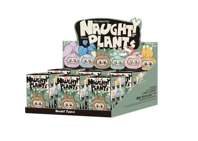 Pop Mart Labubu The Monsters Naughty Plants Series Sealed Case (6 Blind Box)