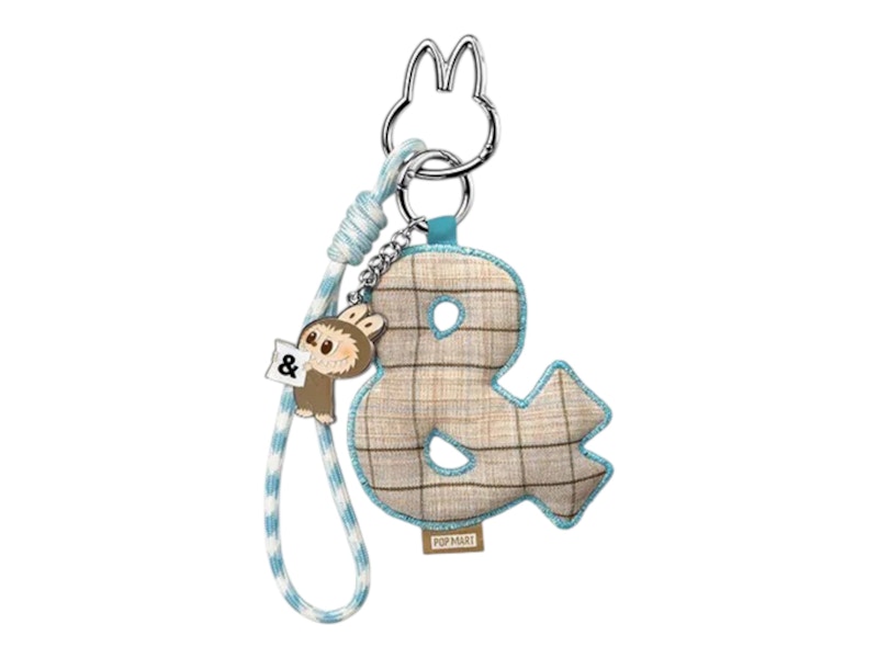 Pop Mart Labubu The Monsters Pin for Love Series "&" Letter Pendant