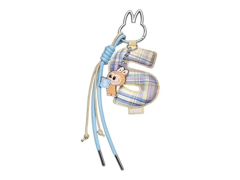 Pop Mart Labubu The Monsters Pin for Love Series "S" Letter Pendant