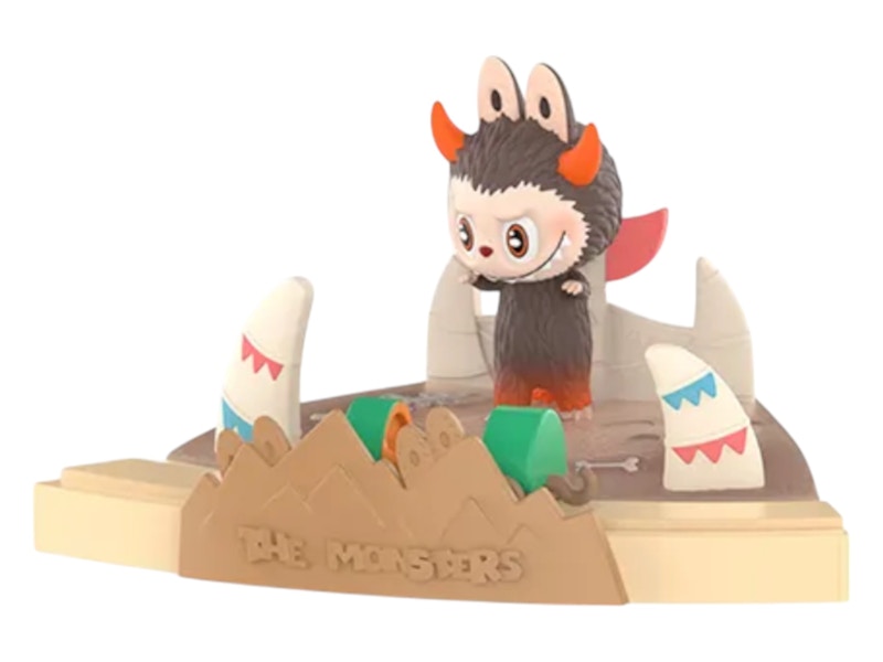 Pop Mart Labubu The Monsters Playing Games Series Scene Here There Be Monsters Figure Set