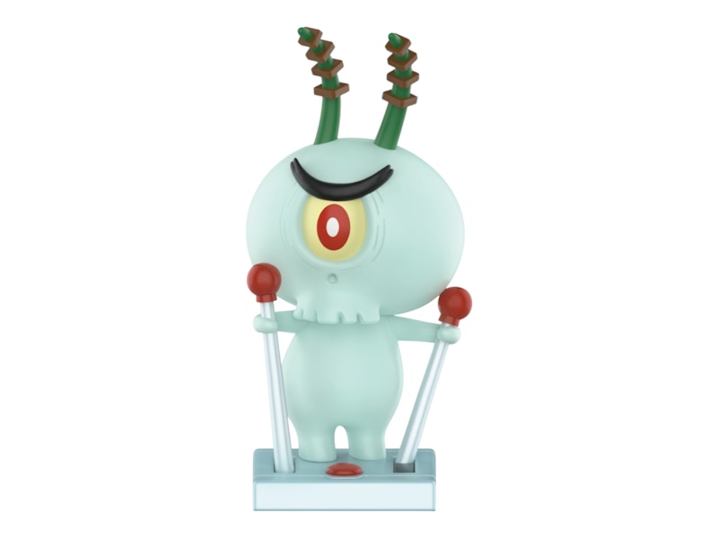 Pop Mart Labubu The Monsters Spongebob Series Plankton x Tycoco Figure