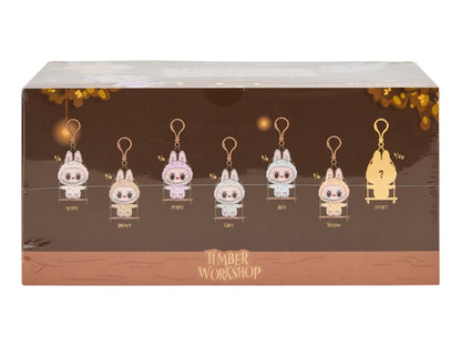 Pop Mart Labubu The Monsters Timber Workshop Playing on the Swing Plush Pendant (Pop Land Exclusive) Sealed Case (6 Blind Box)