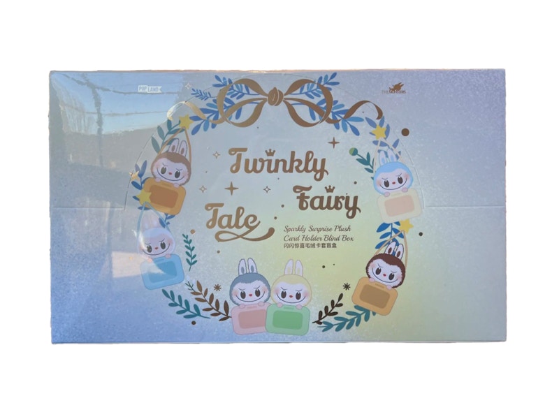 Pop Mart Labubu The Monsters Twinkly Fairy Tale Sparkly Surprise Plush Card Holders (Pop Land Exclusive) Sealed Case (6 Blind Box)
