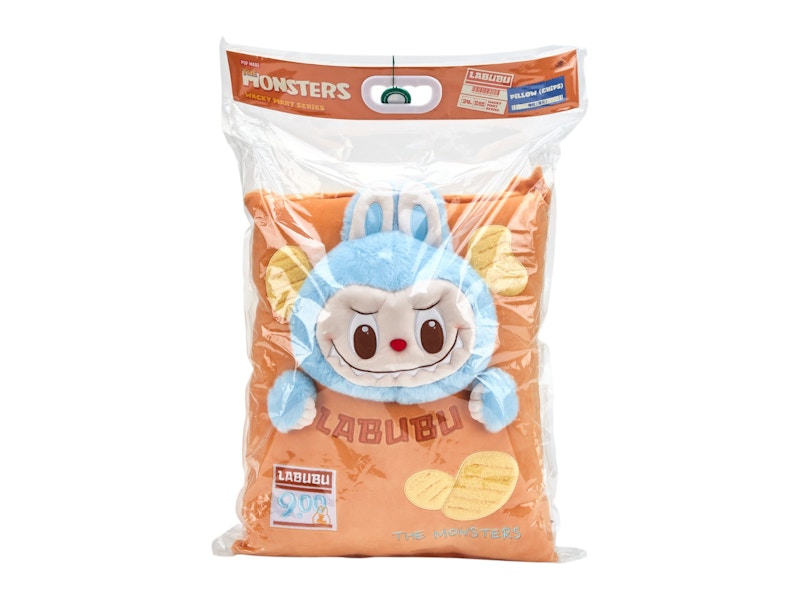 Pop Mart Labubu The Monsters Wacky Mart Series Chips Pillow