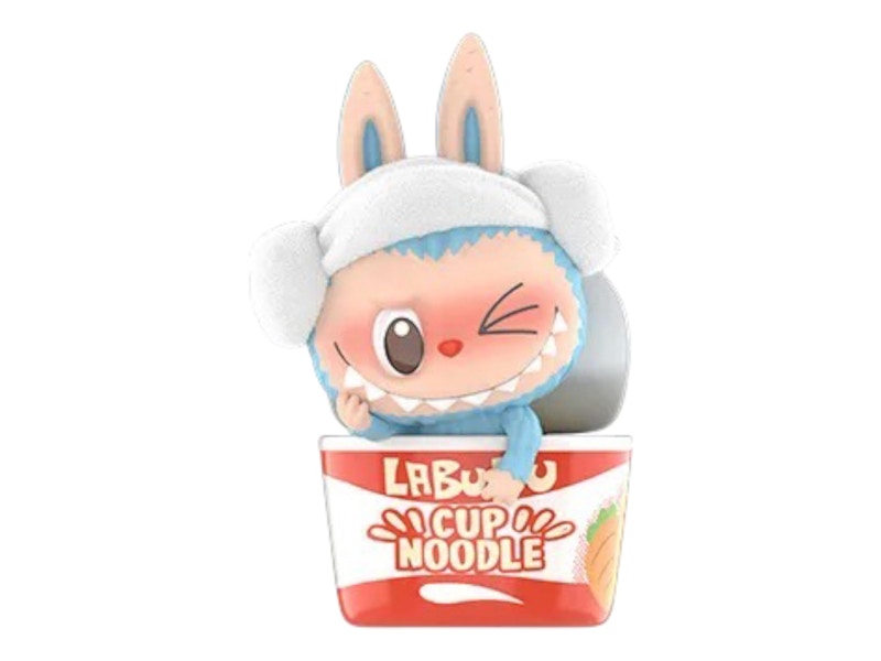 Pop Mart Labubu The Monsters Wacky Mart Series Cup Noodles Figure