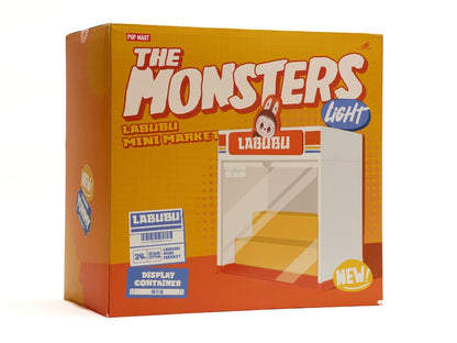 Pop Mart Labubu The Monsters Wacky Mart Series Display Container