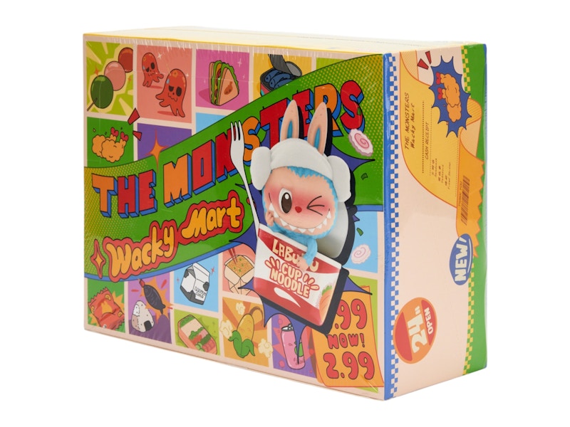 Pop Mart Labubu The Monsters Wacky Mart Series Figure Sealed Case (12 Blind Box)
