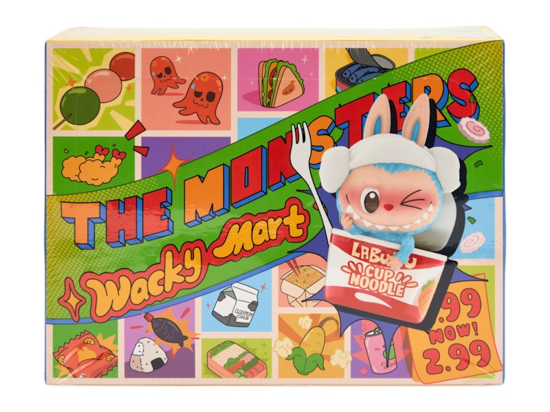 Pop Mart Labubu The Monsters Wacky Mart Series Figure Sealed Case (12 Blind Box)