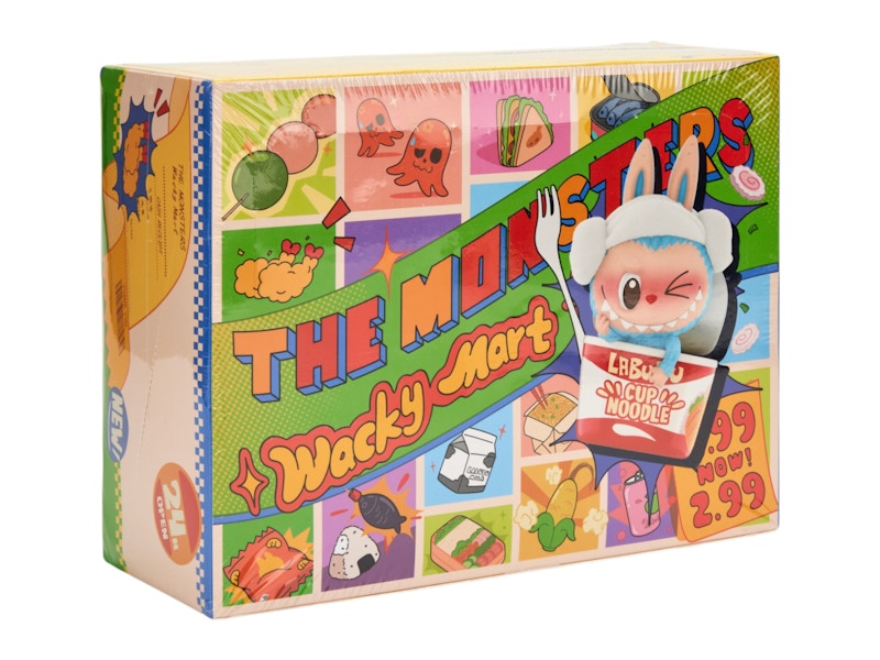 Pop Mart Labubu The Monsters Wacky Mart Series Figure Sealed Case (12 Blind Box)