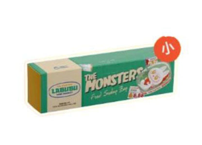 Pop Mart Labubu The Monsters Wacky Mart Series Food Sealing Bag Size Small (20 per Box)