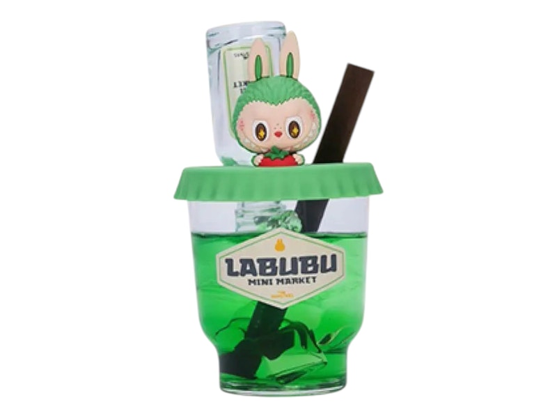 Pop Mart Labubu The Monsters Wacky Mart Series Sparkling Apple Drink Fragrance
