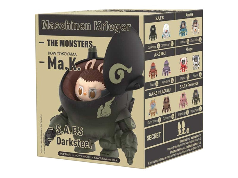 Pop Mart Labubu The Monsters x Kow Yokoyama MA.K.Series Figure Single Blind Box