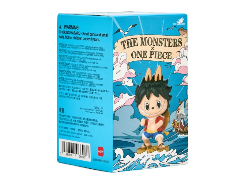 Pop Mart Labubu The Monsters x One Piece Series Single Blind Box