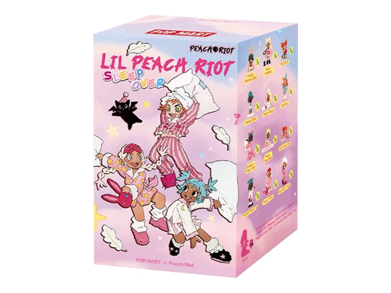 Pop Mart Lil Peach Riot Sleepover Series Figures Single Blind Box