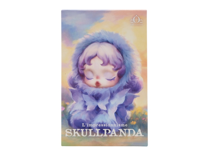 Pop Mart L'impressionnisme θSKULLPANDA Series Plush Doll Single Blind Box