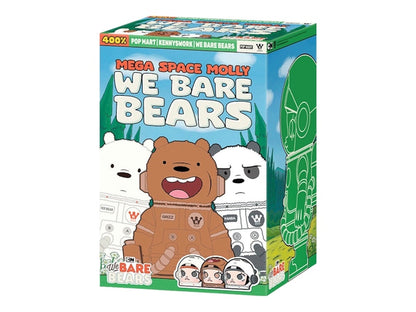 Pop Mart MEGA SPACE MOLLY We Are Bears Grizz 400%
