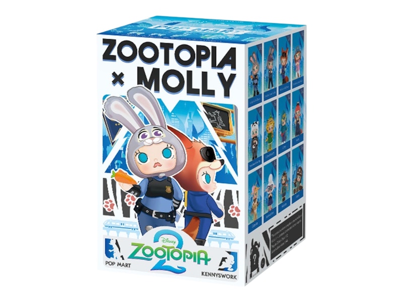 Pop Mart MOLLY x Zootopia Co-branded Series Figure Single Blind Box