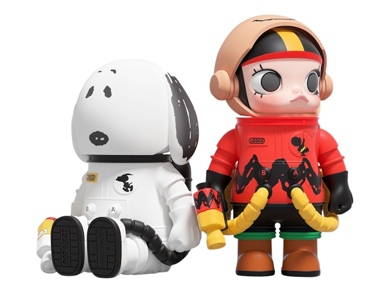 Pop Mart Meg Space Molly Charlie Brown & Snoopy 100%