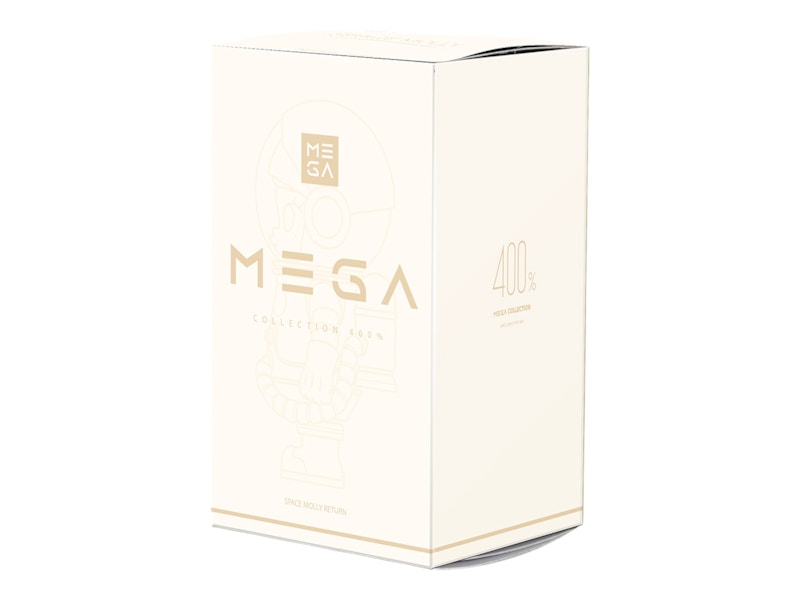 Pop Mart Mega Collection 400 % Space Molly Soft Drink Series Single Blind Box
