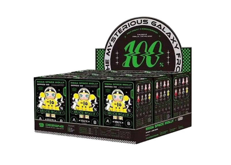 Pop Mart Mega Space Molly 100% Series 2 Sealed Case (9 Blind Box)