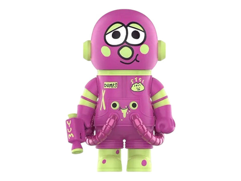 Pop Mart Mega Space Molly 400% Jon Burgerman Space Cadets Series Dumps Figure