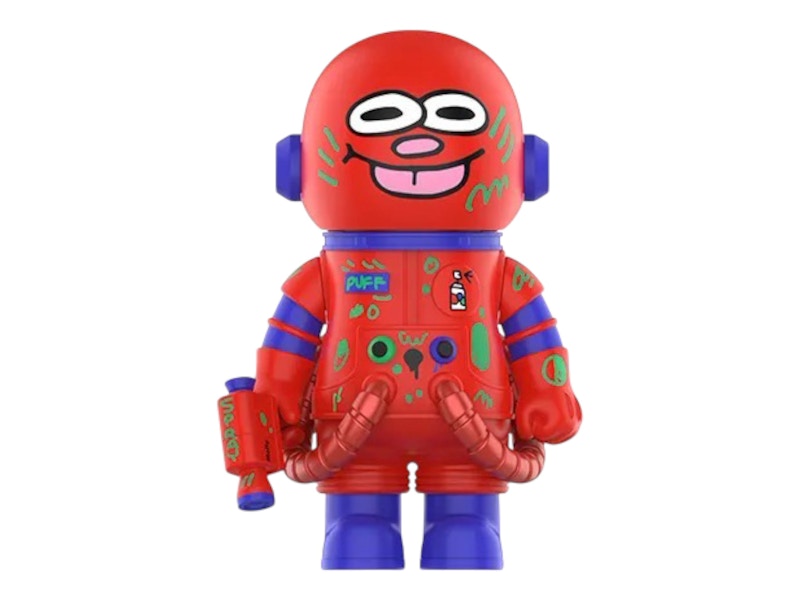 Pop Mart Mega Space Molly 400% Jon Burgerman Space Cadets Series Puff Figure