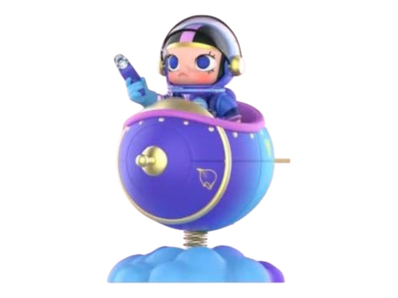 Pop Mart Mega Space Molly Blooming Series Iris 100%