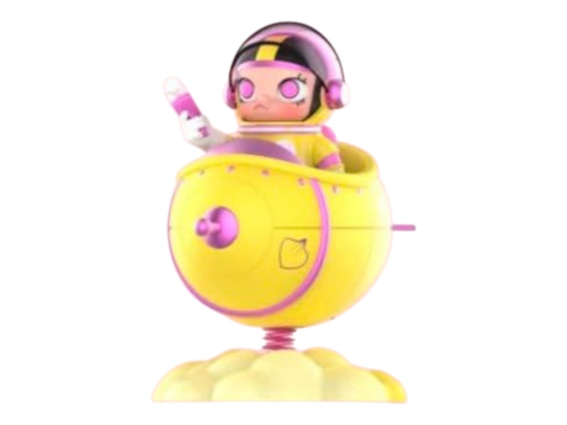 Pop Mart Mega Space Molly Blooming Series Moon Orchid 100%