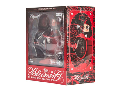 Pop Mart Mega Space Molly Blooming Series Rose 100%