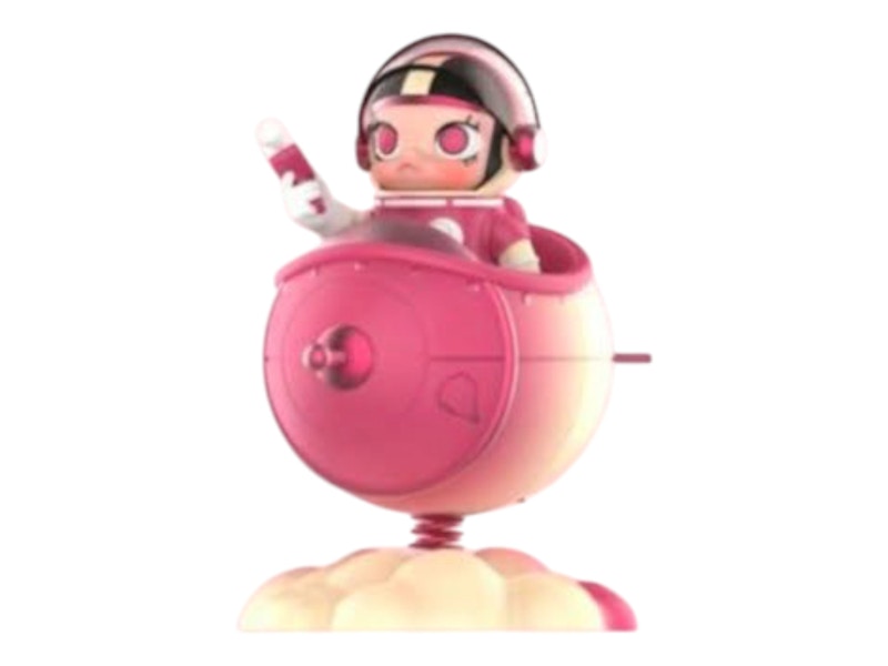 Pop Mart Mega Space Molly Blooming Series Rose of Sharon 100%