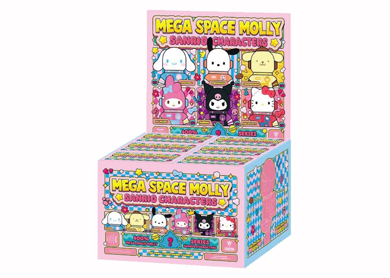 Pop Mart Mega Space Molly Sanrio Characters Series Sealed (6 Blind Boxes) 400%