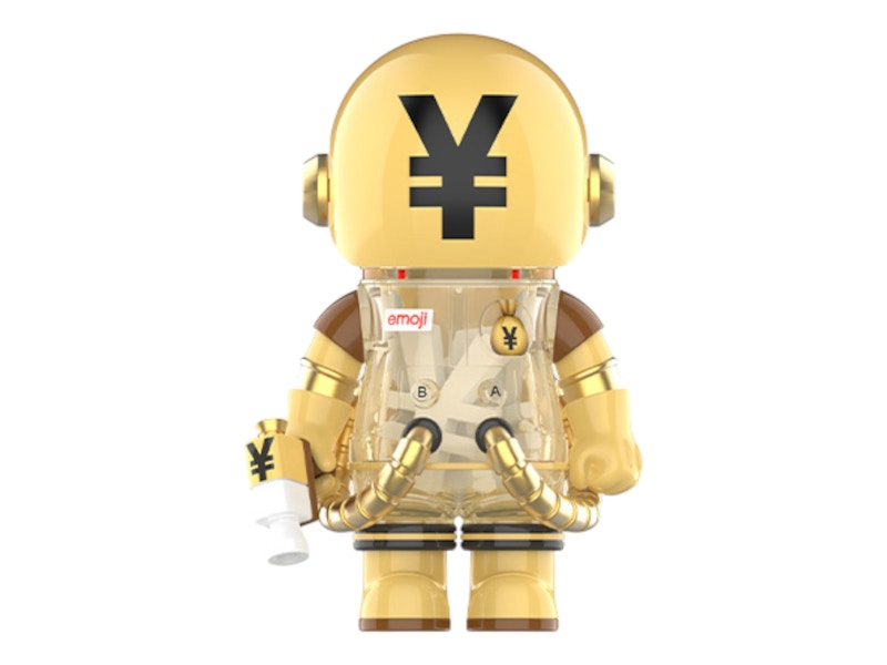 Pop Mart Mega Space Molly x emoji Series Ms. Billionaire (Secret Edition) 100%