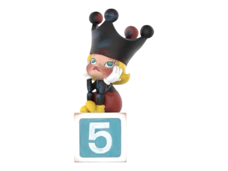 Pop Mart Molly Anniversary Statues Classical Retro 2 Series Molly M Salute to the Childhood Classic Figure