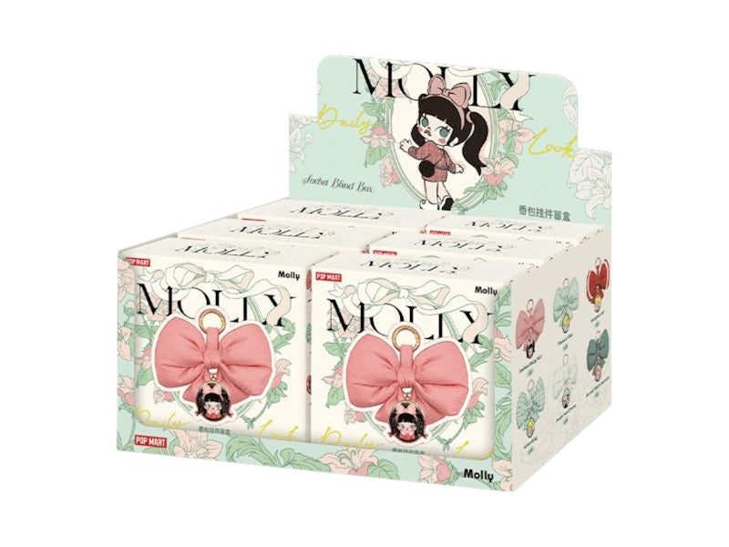 Pop Mart Molly Daily Look Series Sachet Sealed Case (6 Blind Box)