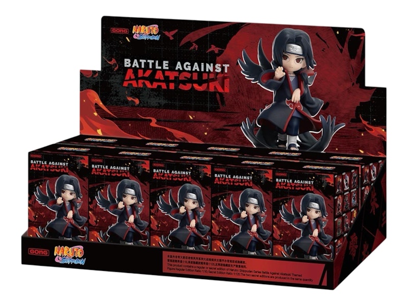 Pop Mart Naruto: Shippuden Series Battle Against Akatsuki Themed Figure Sealed Case (10 Blind Box)