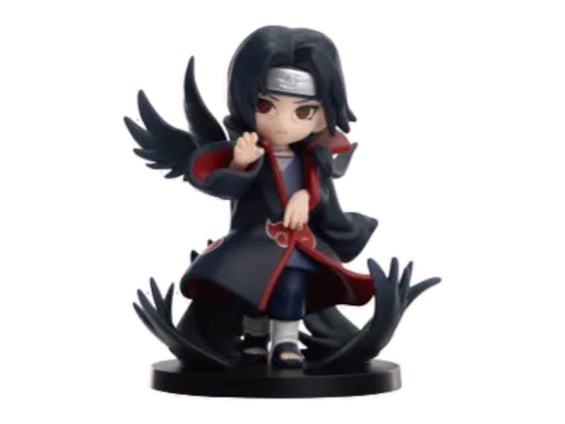 Pop Mart Naruto: Shippuden Series Battle Against Akatsuki Themed Itachi Uchiha Figure