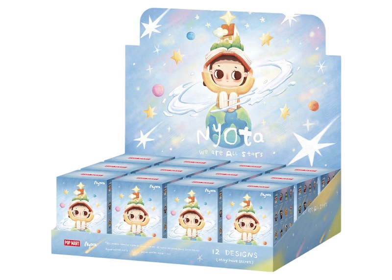 Pop Mart Nyota We are All Stars Series Figures Sealed Case (12 Blind Box)