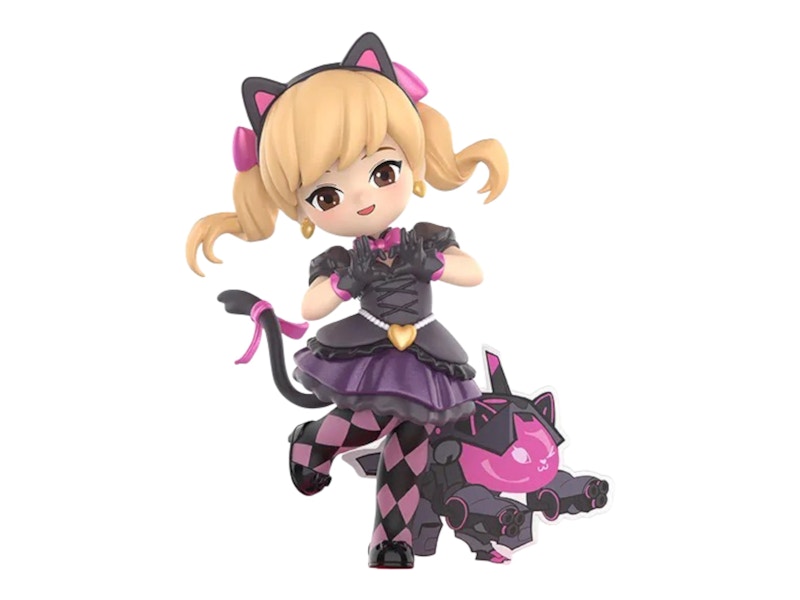 Pop Mart Overwatch Play of the Game Series Black Cat D.VA Secret Edition Figure