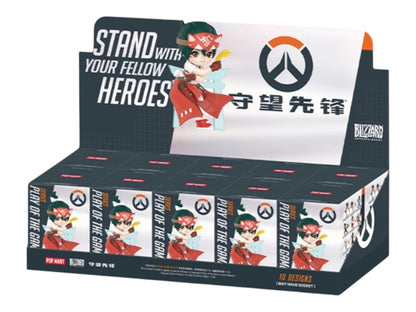 Pop Mart Overwatch Play of the Game Series Figures Sealed Case (10 Blind Box)