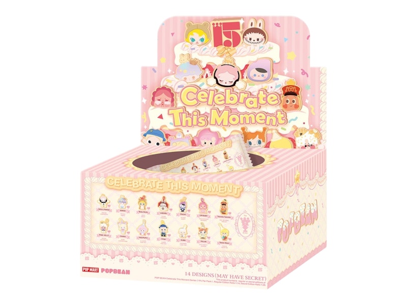 Pop Mart POP BEAN Celebrate This Moment Series Sealed Case (28 Blind Bags)