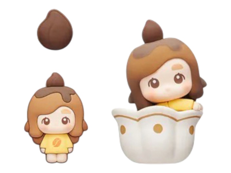Pop Mart POP BEAN Coffee Factory Series CHAKA Decoration Charm