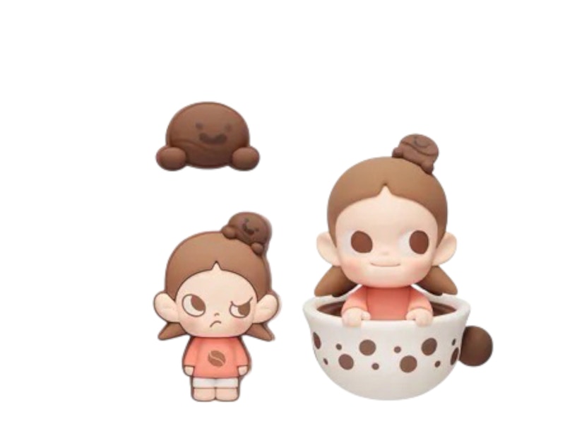 Pop Mart POP BEAN Coffee Factory Series ZSIGA Decoration Charm