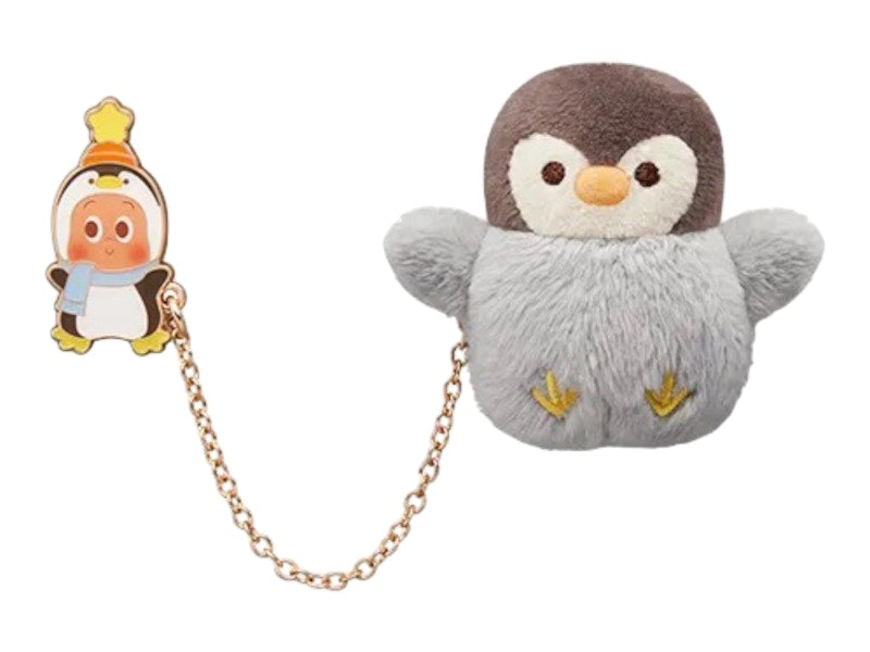 Pop Mart POP BEAN Fluffy & Cozy Series Twinkle Twinkle Cozy Penguin Fridge Magnet